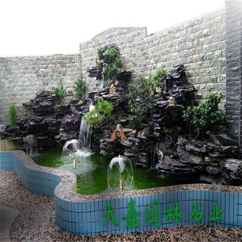 林甸小庭院水景设计